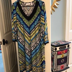 Chico’s Knee Length Dress. Size 3